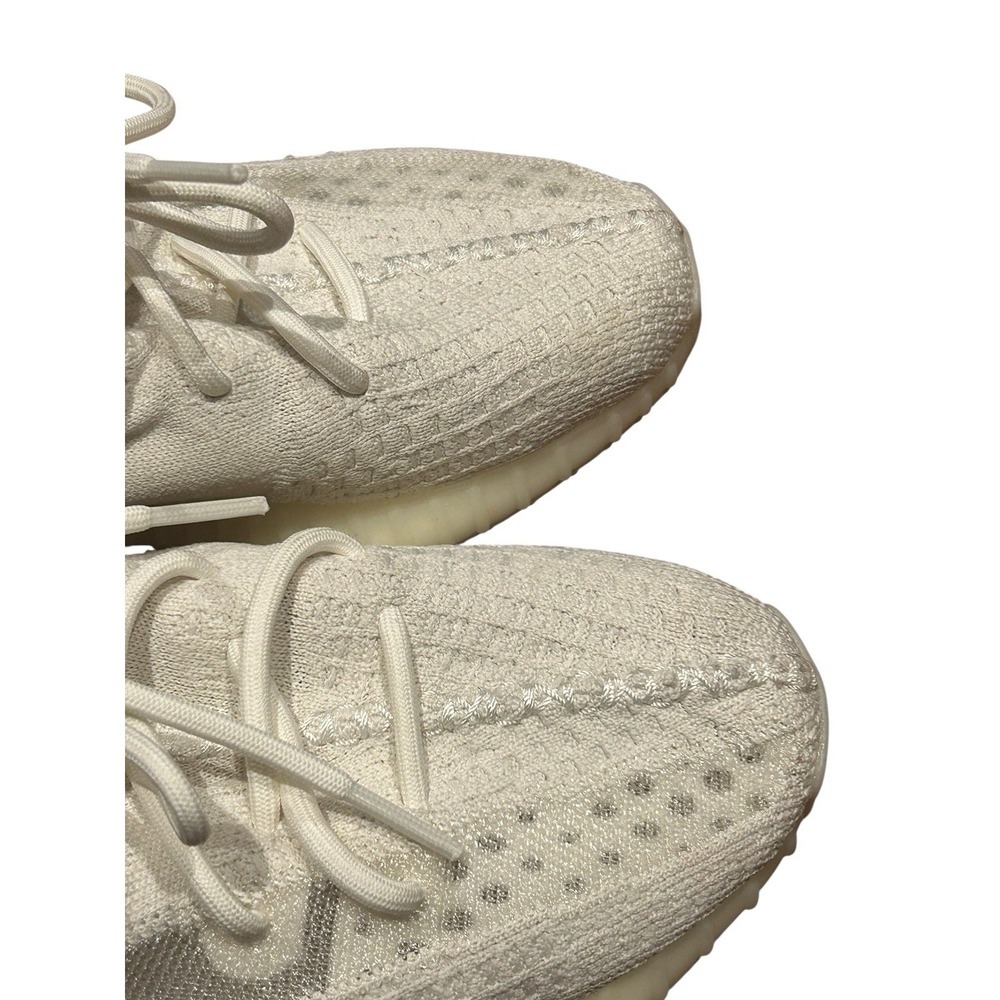 Adidas Mens Yeezy Boost 350V2 HQ6316 White Sneakers Shoes Sz 8 HQ6316 Authentic - Picture 7 of 7
